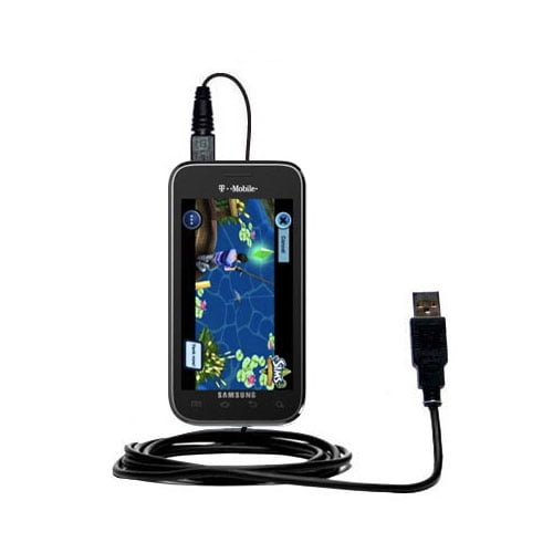 Uses Gomadic TipExchange Technology Classic Straight USB Cable for the Samsung Galaxy S II with Power Hot Sync and Charge Capabilities 